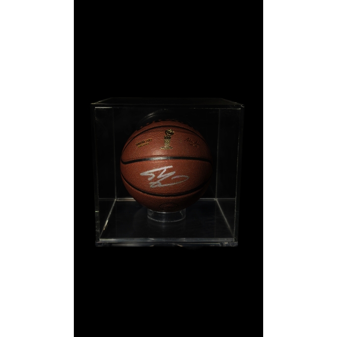 SHAQUILLE O’NEAL AUTÓGRAFO – BOLA DE BASQUETE NBA FINALS TROPHY SERIES
