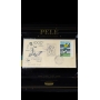 PELÉ AUTÓGRAFO - ENVELOPE COMEMORATIVO DO 1000º GOL
