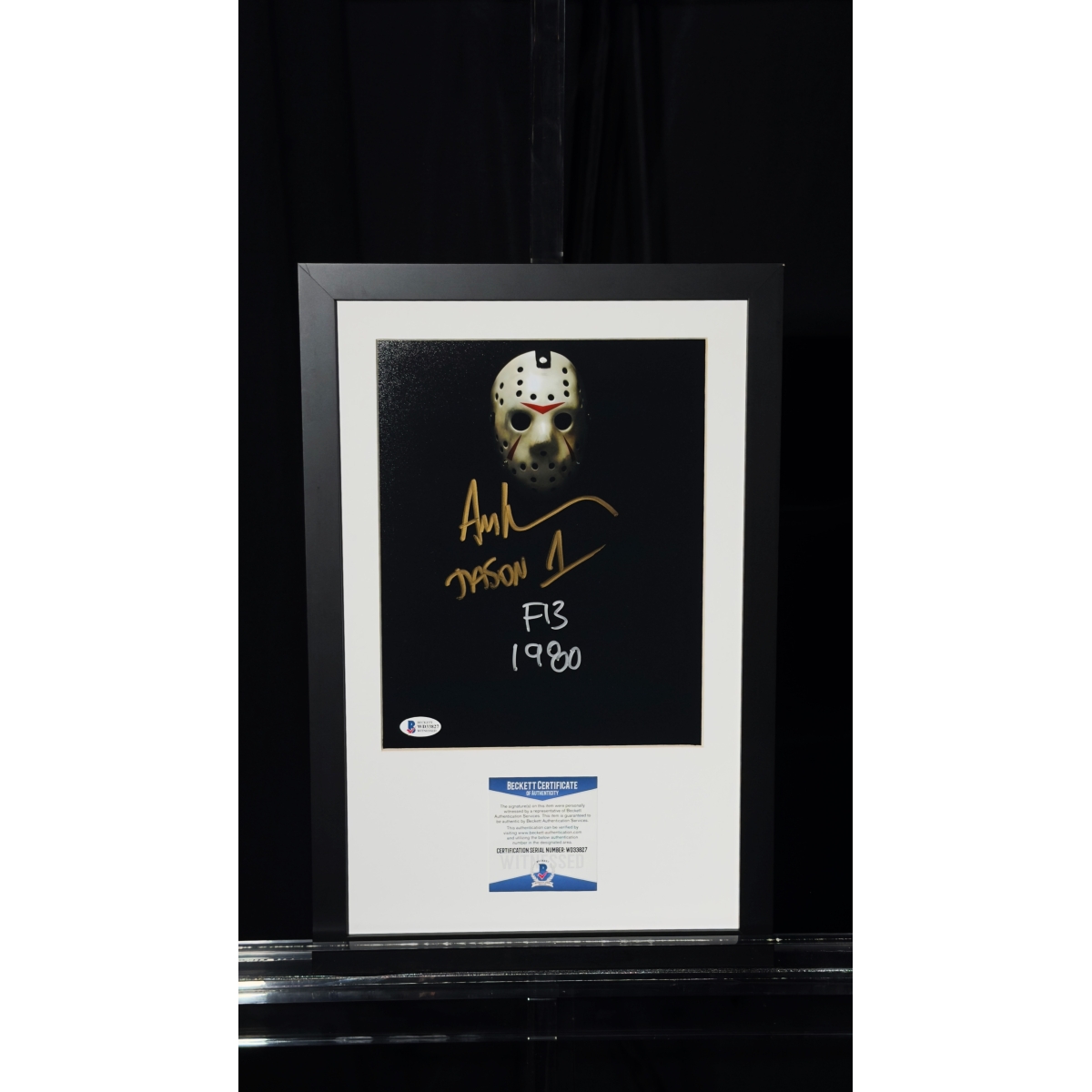 ARI LEHMAN AUTÓGRAFO - QUADRO SEXTA-FEIRA 13