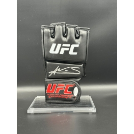 Amanda Nunes Autógrafo em Luva de MMA.