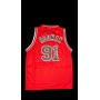DENNIS RODMAN AUTÓGRAFO - CAMISA CHICAGO BULLS