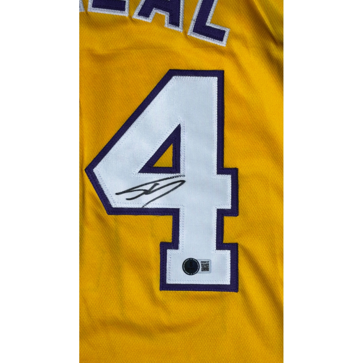 SHAQUILLE O’NEAL AUTÓGRAFO - JERSEY LOS ANGELES LAKERS