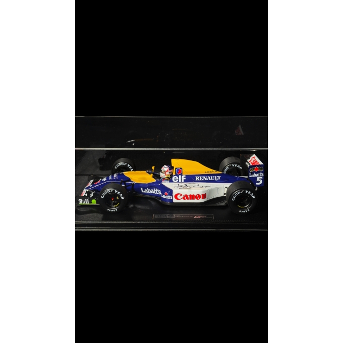 NIGEL MANSELL AUTÓGRAFO – WILLIAMS FW14B 1992 1:12