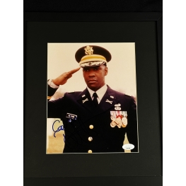 Denzel Washington Autógrafo em foto emoldurado