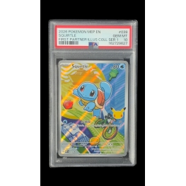 SQUIRTLE - FIRST PARTNER ILLUSTRATION COLLECTION SERIES 1 039 - PSA 10