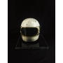 Ayrton Senna Autógrafo em um capacete de Kart.