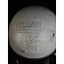 Ayrton Senna Autógrafo em um capacete de Kart.