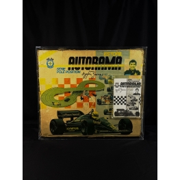 Ayrton Senna Autógrafo no Manual do Autorama de Estoril.