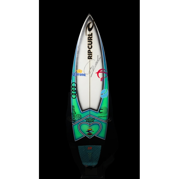 GABRIEL MEDINA AUTÓGRAFO - PRANCHA DE SURF USADA