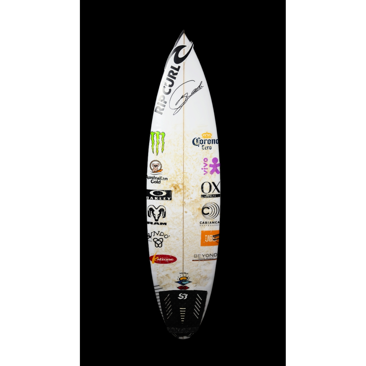 GABRIEL MEDINA AUTÓGRAFO - PRANCHA DE SURF USADA
