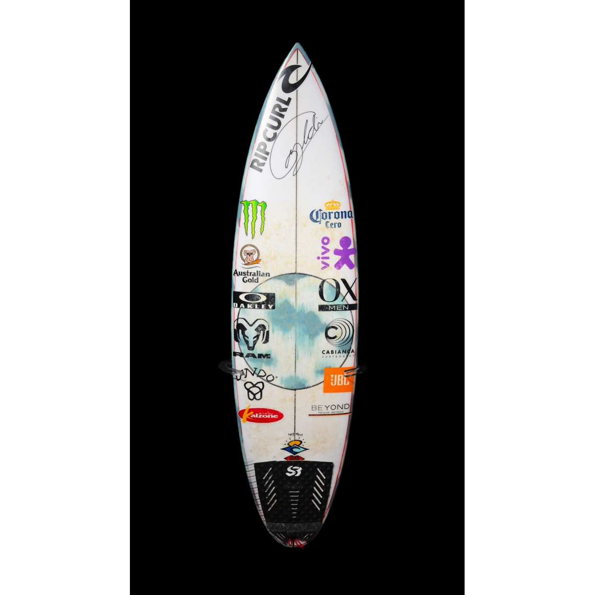 GABRIEL MEDINA AUTÓGRAFO - PRANCHA DE SURF USADA