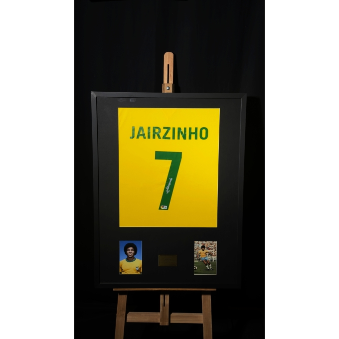 JAIRZINHO AUTÓGRAFO – CAMISA BRASIL RETRÔ