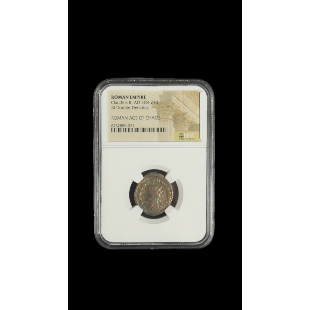 CLAUDIUS II - MOEDA DO IMPÉRIO ROMANO 268–270 D.C.
