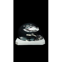 ANDREW MUKUBA AUTÓGRAFO - CAPACETE PHILADELPHIA EAGLES