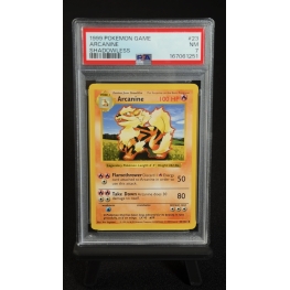 ARCANINE 23 SHADOWLESS - BASE SET 1999 PSA 7