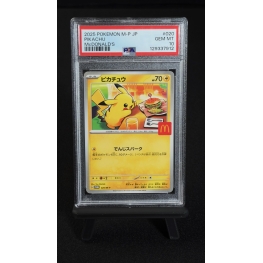 PIKACHU 020/M-P - McDONALD’S JAPAN 2025  PSA 10