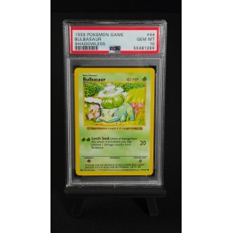 BULBASAUR 44/102 SHADOWLESS - BASE SET 1999 PSA 10