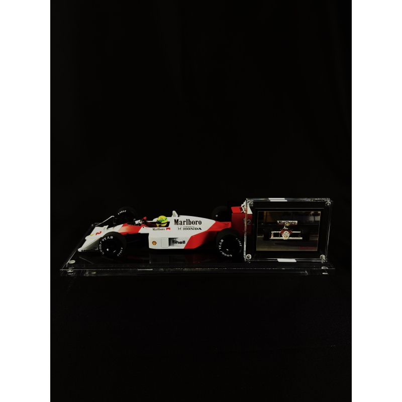 Ayrton Senna Autógrafo em Card.