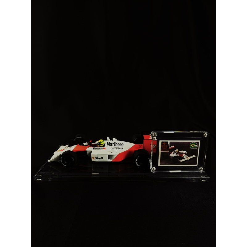 Ayrton Senna Autógrafo em Card.