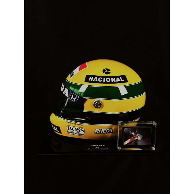 Ayrton Senna Autógrafo em Card.