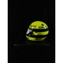 Ayrton Senna – Capacete Lotus John Player Special (1985–1986) com Viseira Autografada.