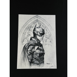 “The Batman” — Ilustração Autografada por Thang Nguyen (Supershinobi) – Edição 5/50