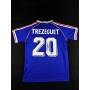 David Trezeguet Autógrafo - Camisa da Seleção Francesa.