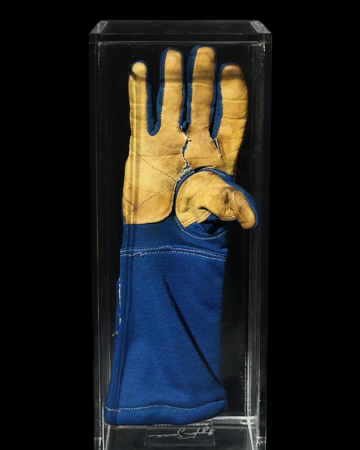 Ayrton Senna – luva Stand 21 original, Lotus 1986–1987, Ayrton Senna