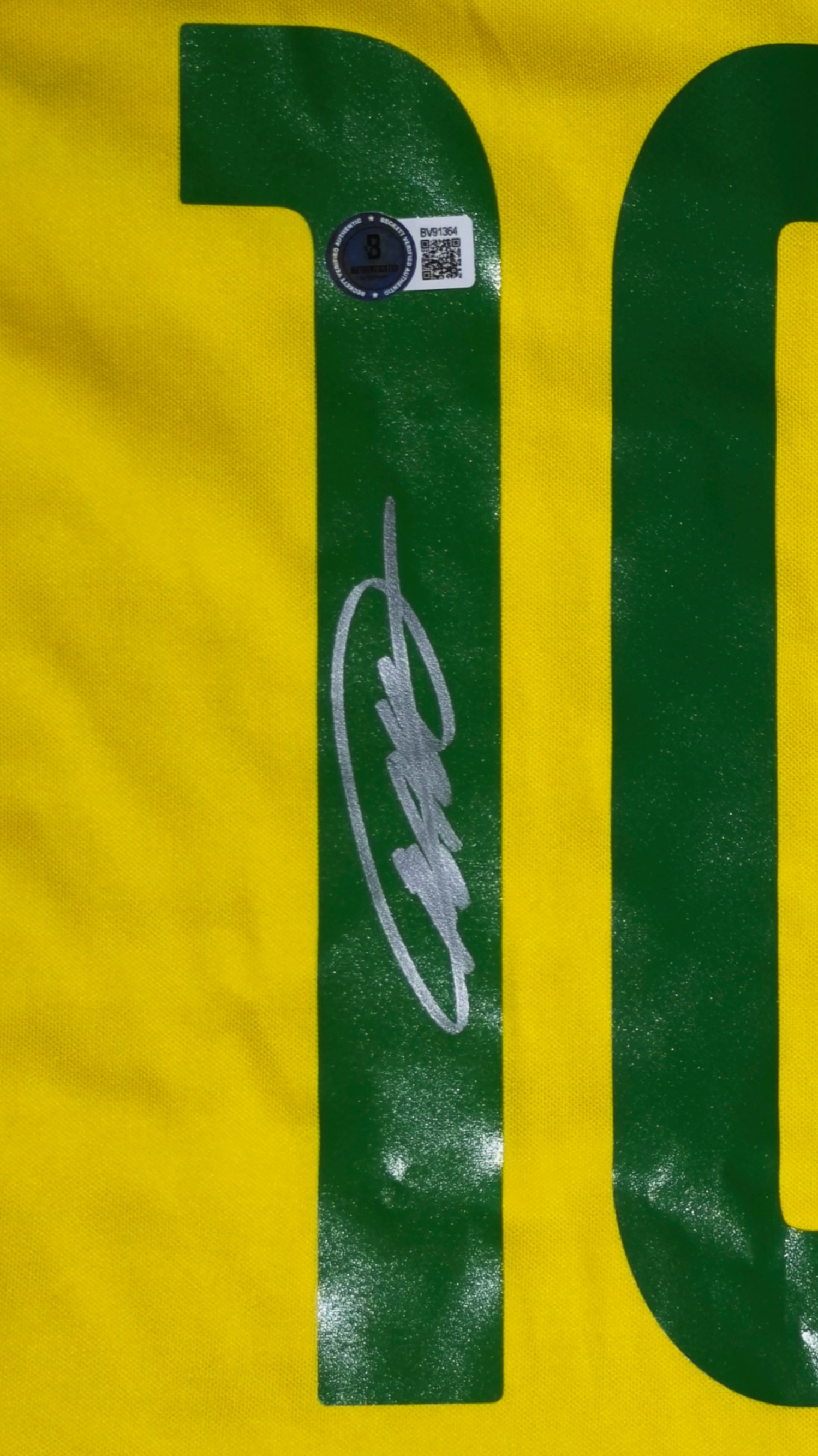 Kaká autógrafo – camisa do Brasil, Kaká