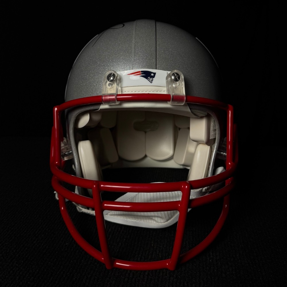 Tom Brady – capacete 1/1 autografado, Tom Brady