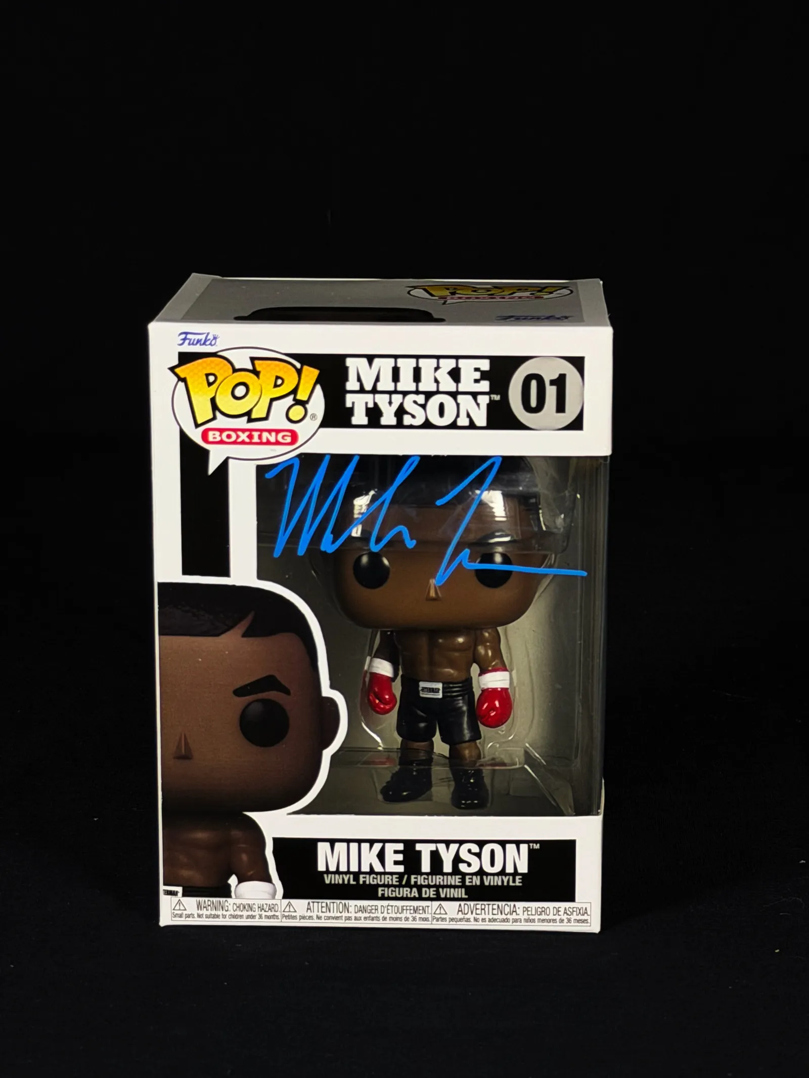 Mike Tyson autógrafo – Funko 01, Mike Tyson