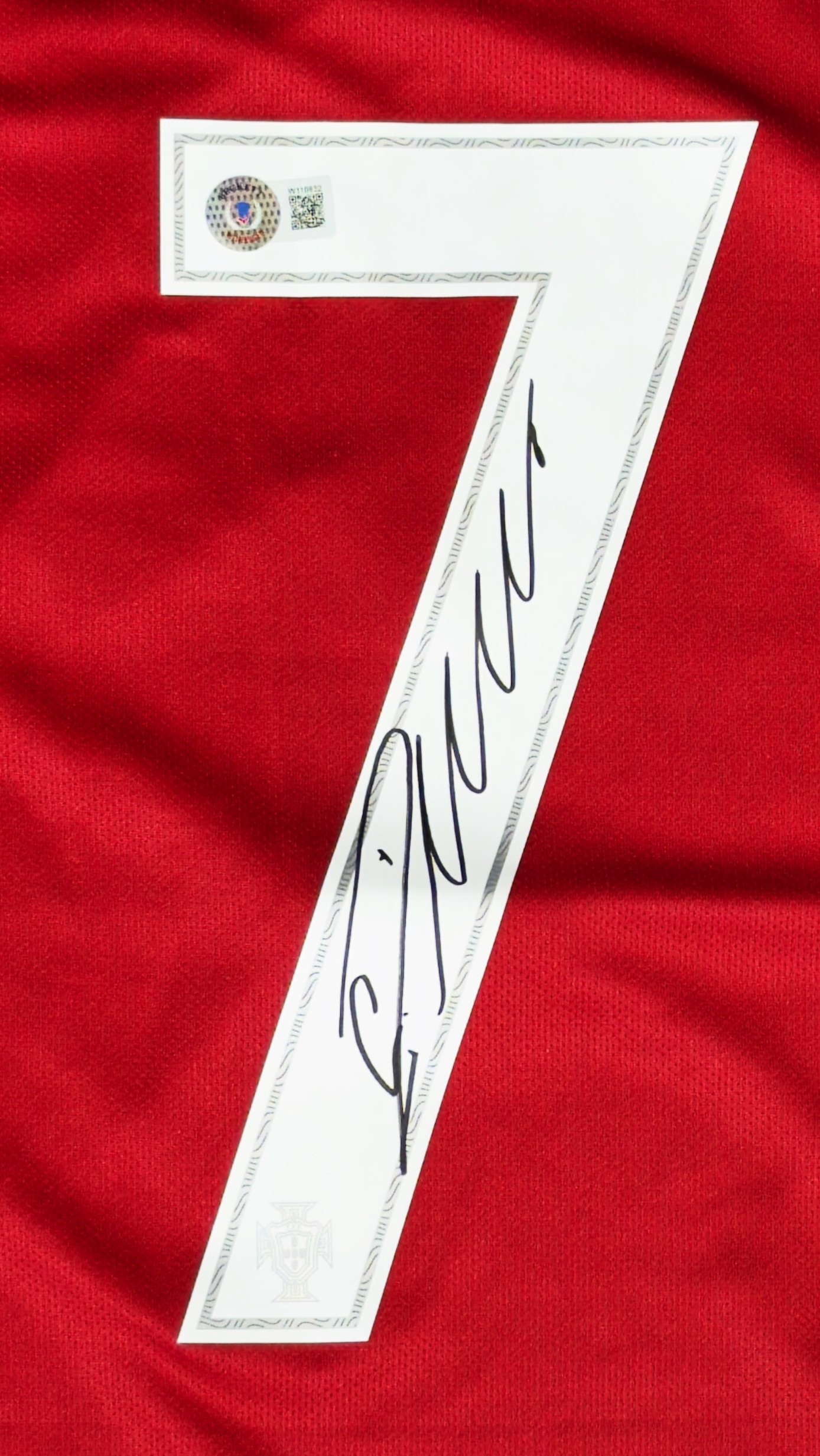 Cristiano Ronaldo autógrafo – camisa de Portugal, Cristiano Ronaldo