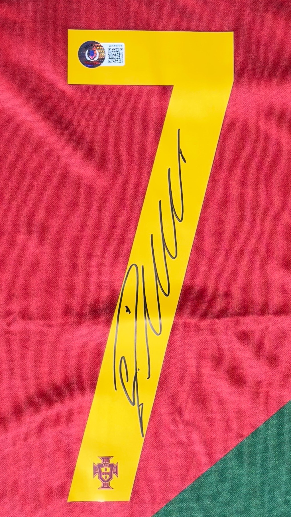 Cristiano Ronaldo autógrafo – camisa Portugal, Cristiano Ronaldo