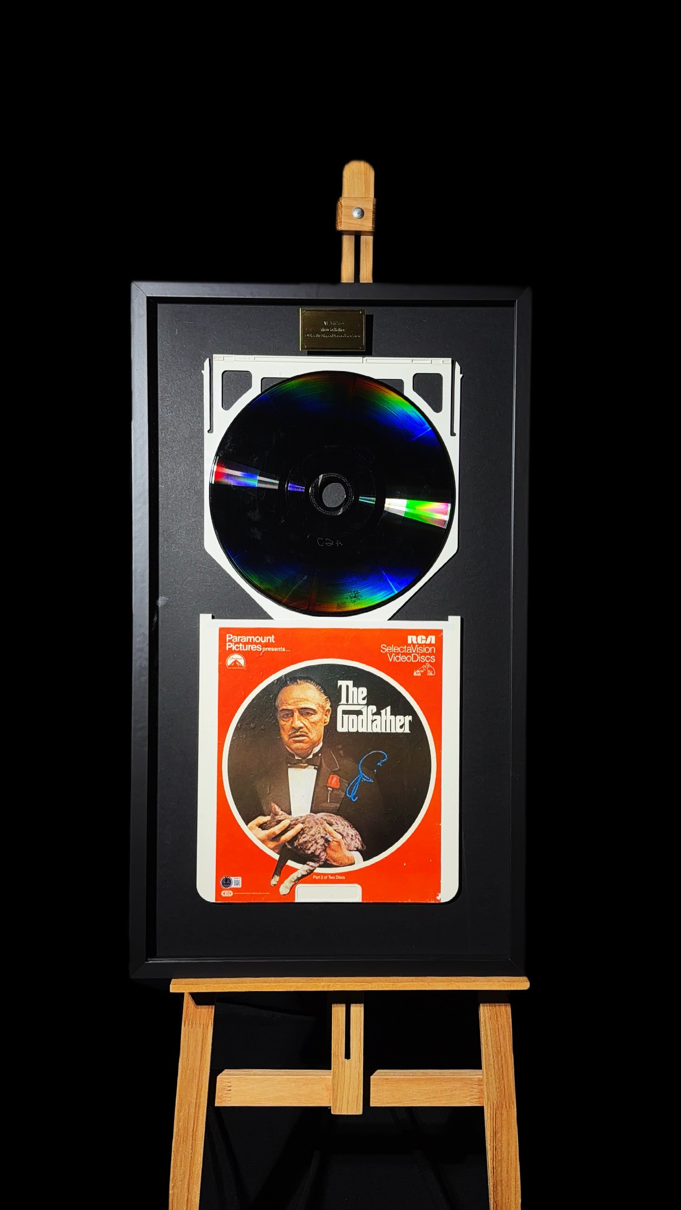 Al Pacino autógrafo – quadro The Godfather, Al Pacino
