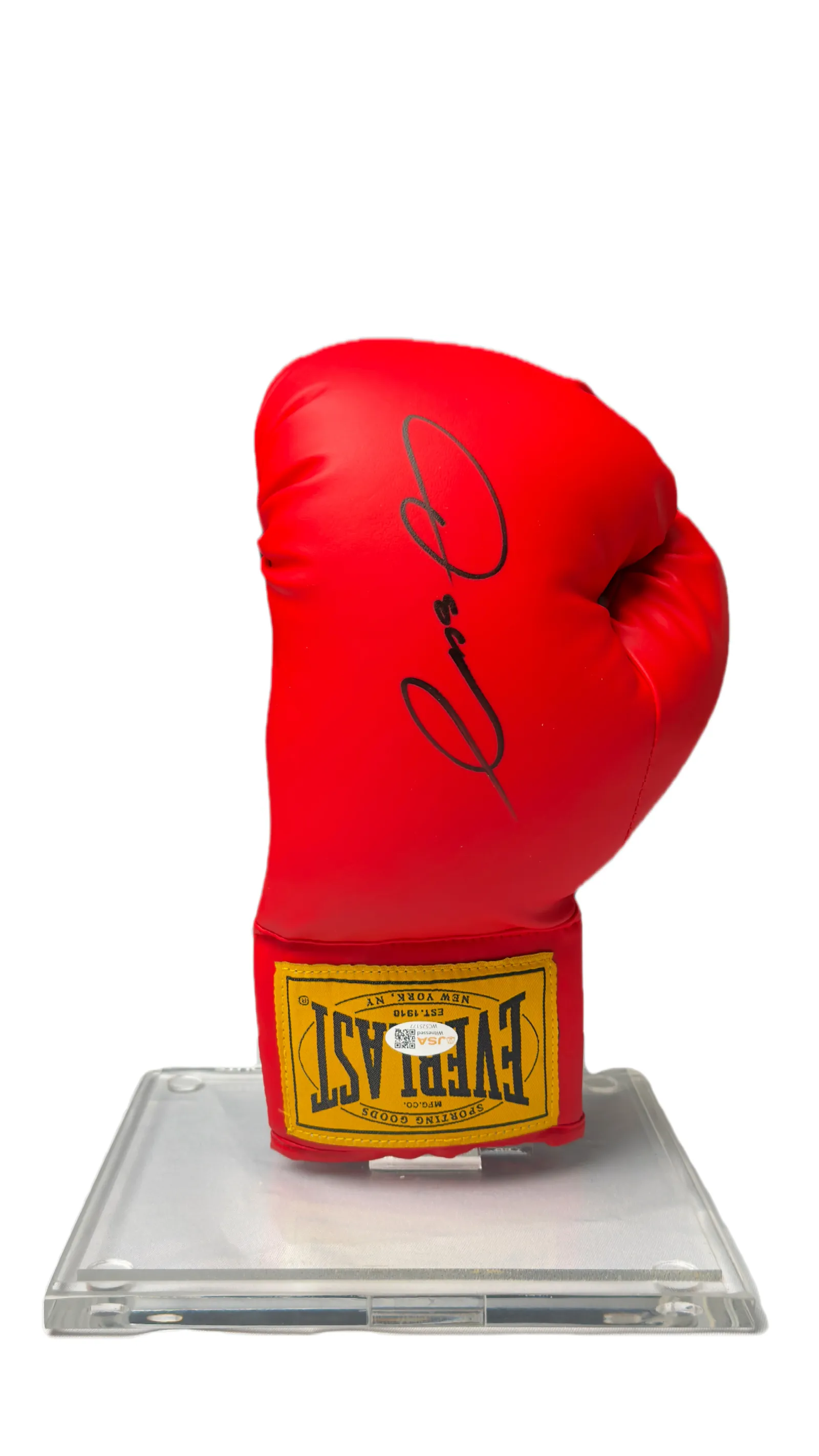 Oscar De La Hoya autógrafo – luva de boxe Everlast, Oscar De La Hoya