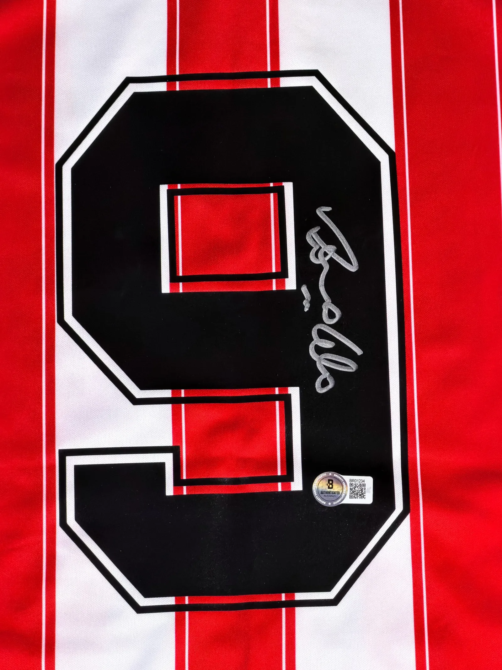 Ronaldo Nazário, "O Fenômeno" autógrafo – camisa do PSV Eindhoven, Ronaldo Fenômeno