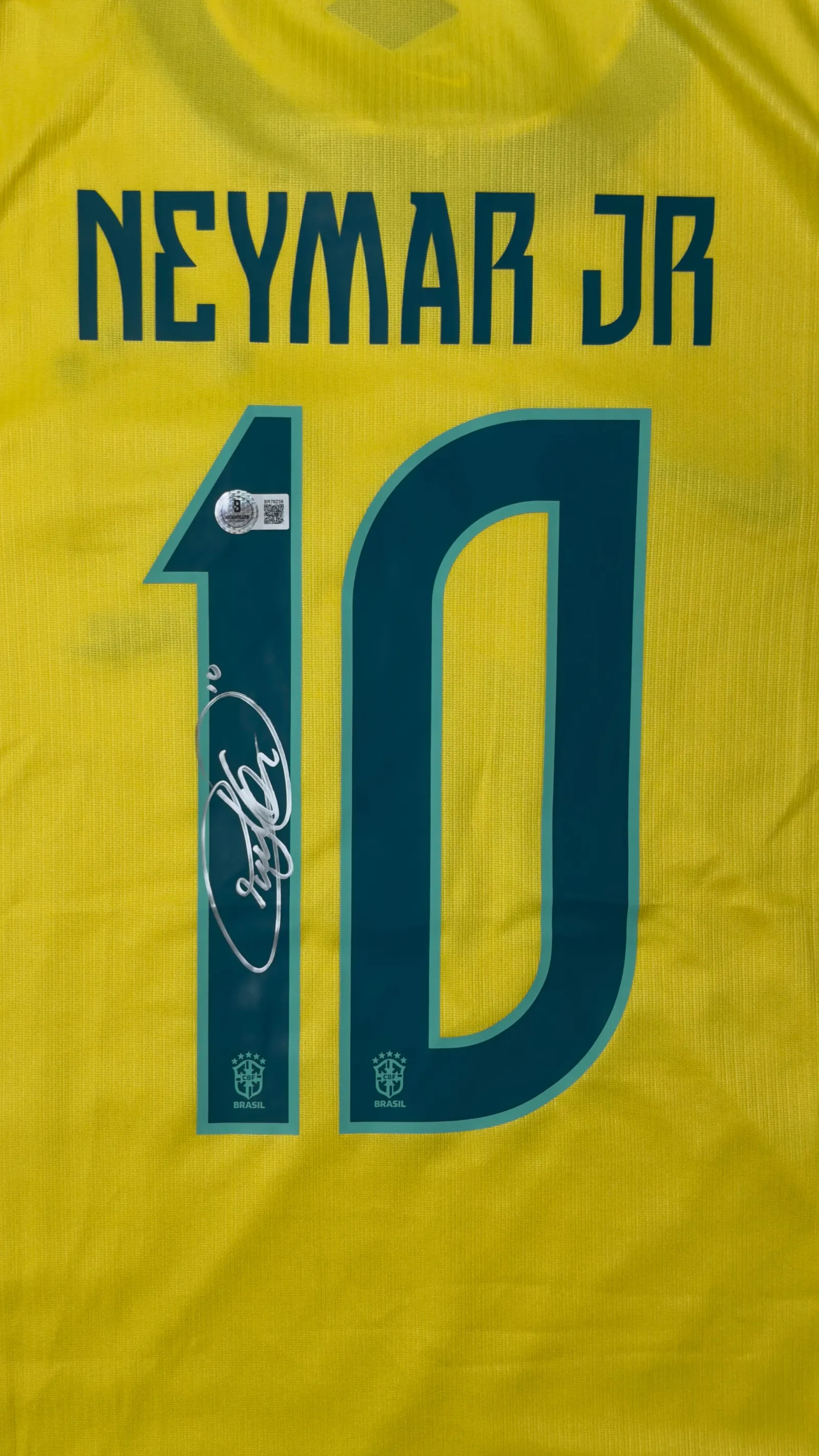 Neymar Jr autógrafo – Camisa Brasil, Neymar Jr