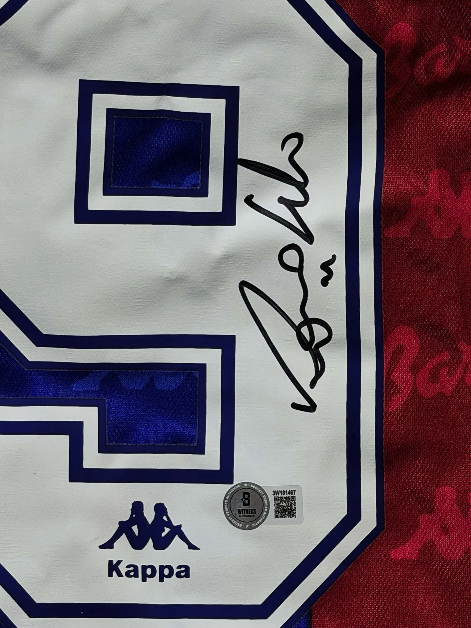 Ronaldo Nazário, "O Fenômeno" autógrafo – camisa Barcelona, Ronaldo Fenômeno