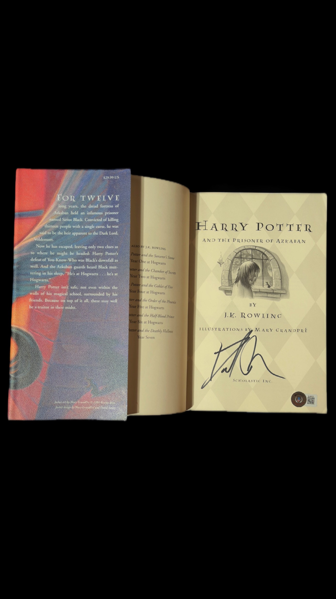Daniel Radcliffe autógrafo – Harry Potter and the Prisoner of Azkaban, Daniel Radcliffe