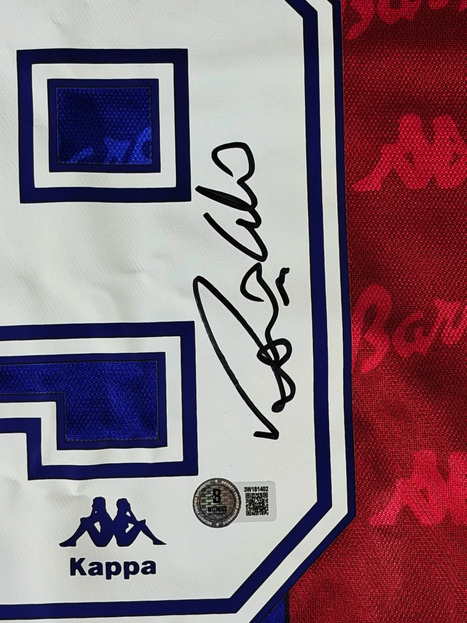 Ronaldo Nazário, "O Fenômeno" autógrafo – camisa Barcelona, Ronaldo Fenômeno