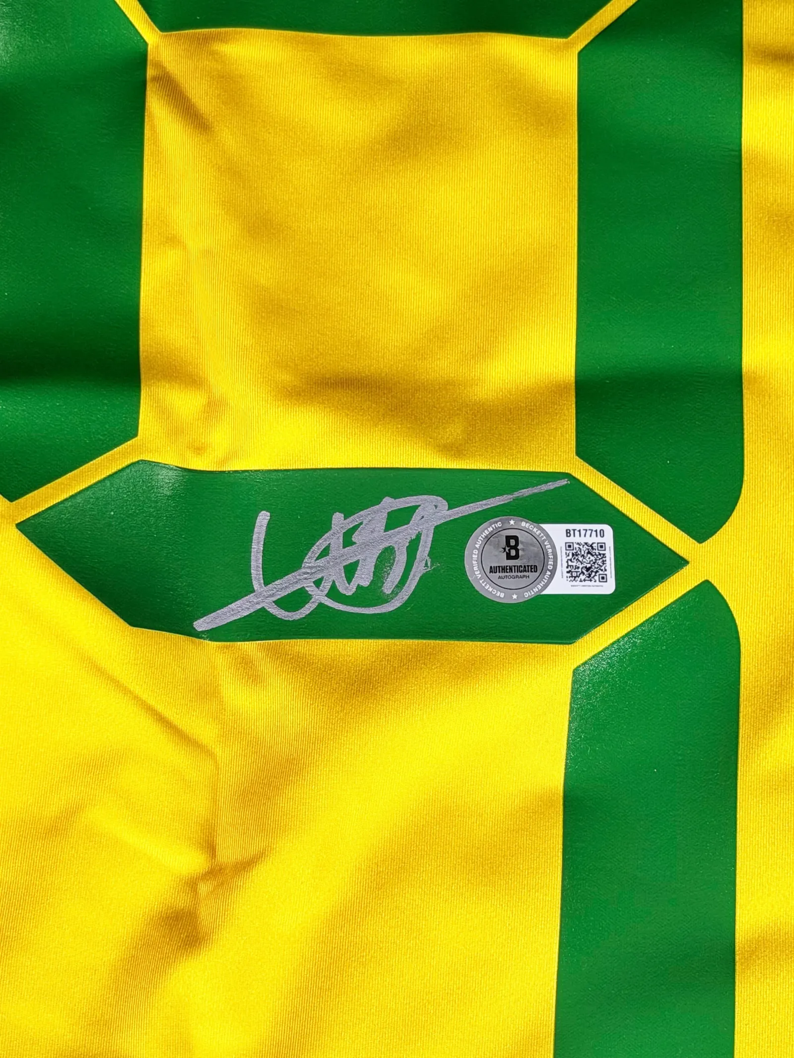 Usain Bolt autógrafo – camisa da Seleção Olímpica da Jamaica, Usain Bolt