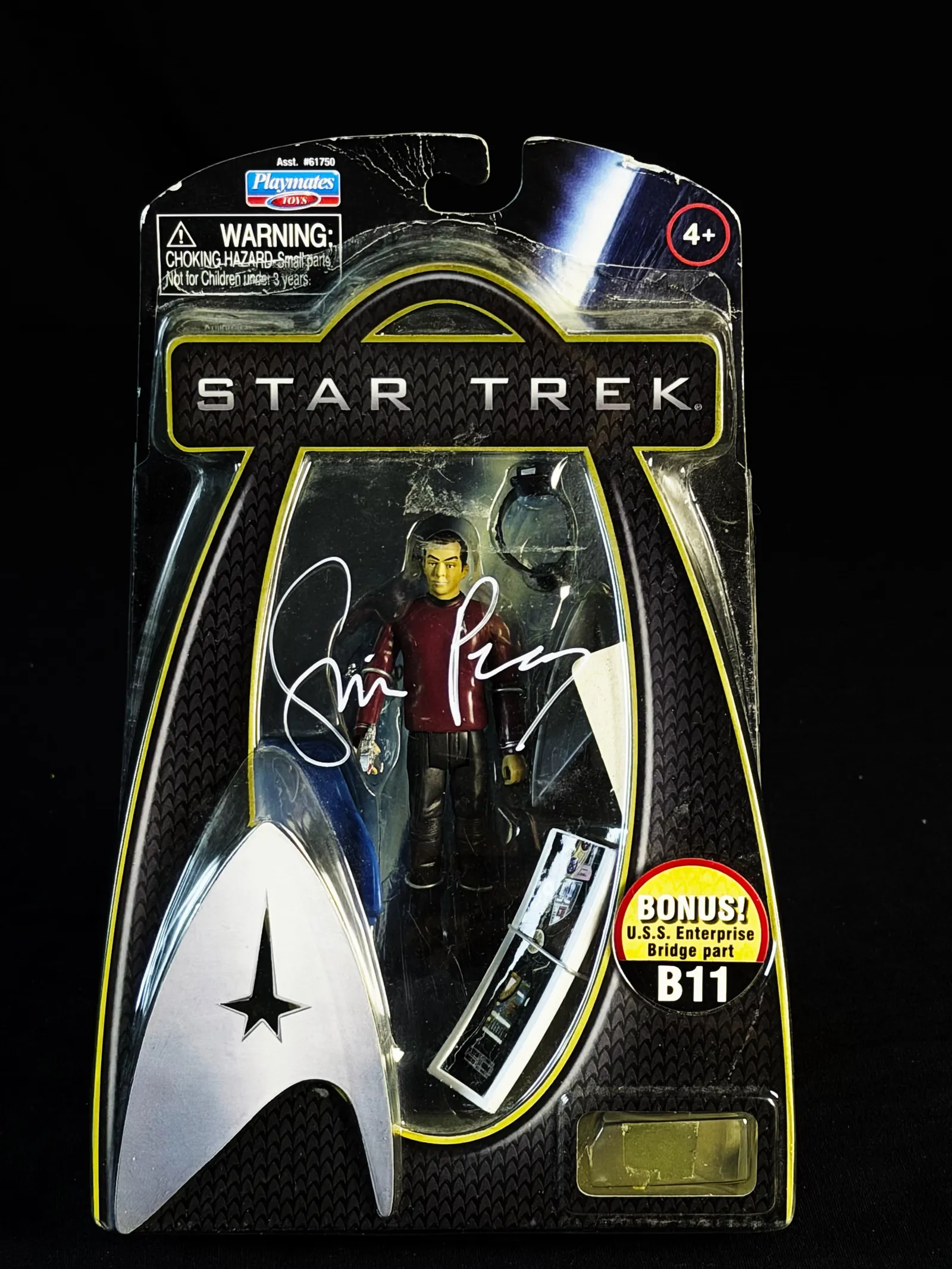 Simon Pegg autógrafo – "Star Trek" Scotty, Simon Pegg