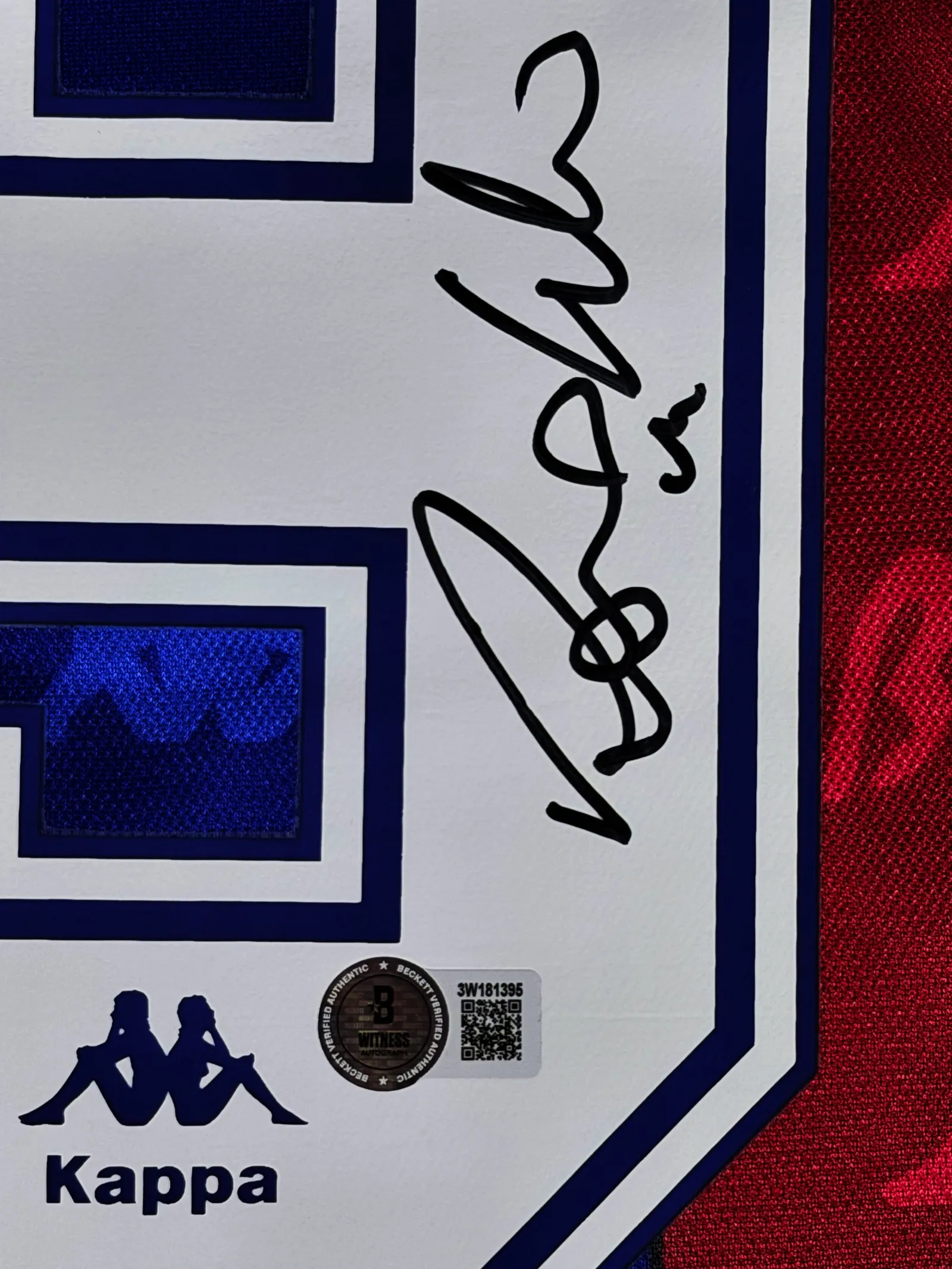 Ronaldo Nazário, "O Fenômeno" autógrafo – camisa Barcelona, Ronaldo Fenômeno