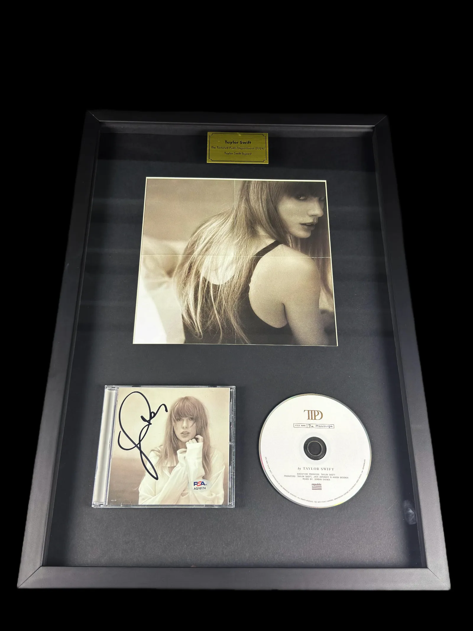 Taylor Swift autógrafo – The Manuscript, Taylor Swift