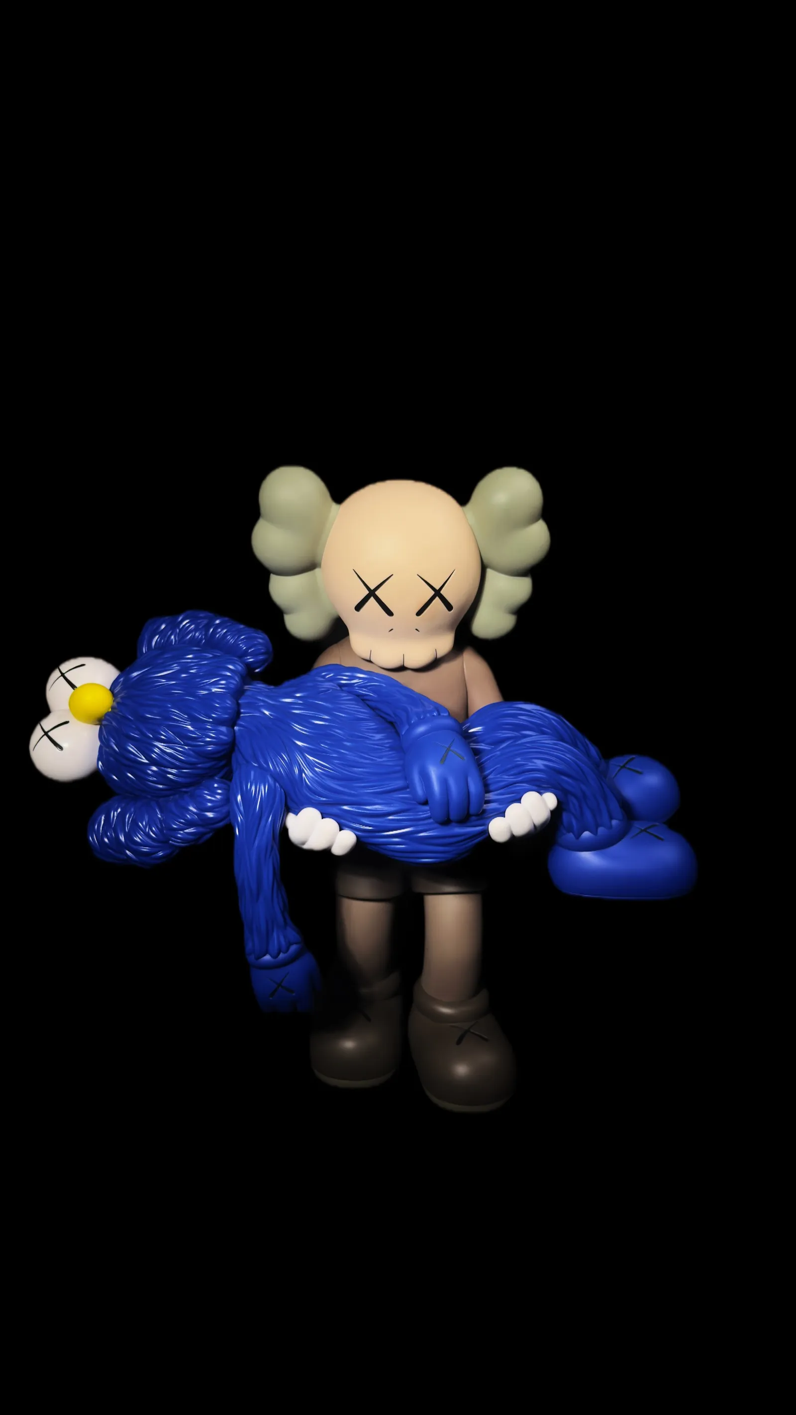 KAWS Gone Brown – figura colecionável, KAWS