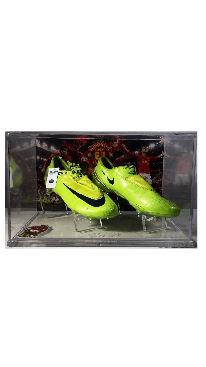 Cristiano Ronaldo – chuteiras Nike usadas em jogo pelo Manchester United, Cristiano Ronaldo