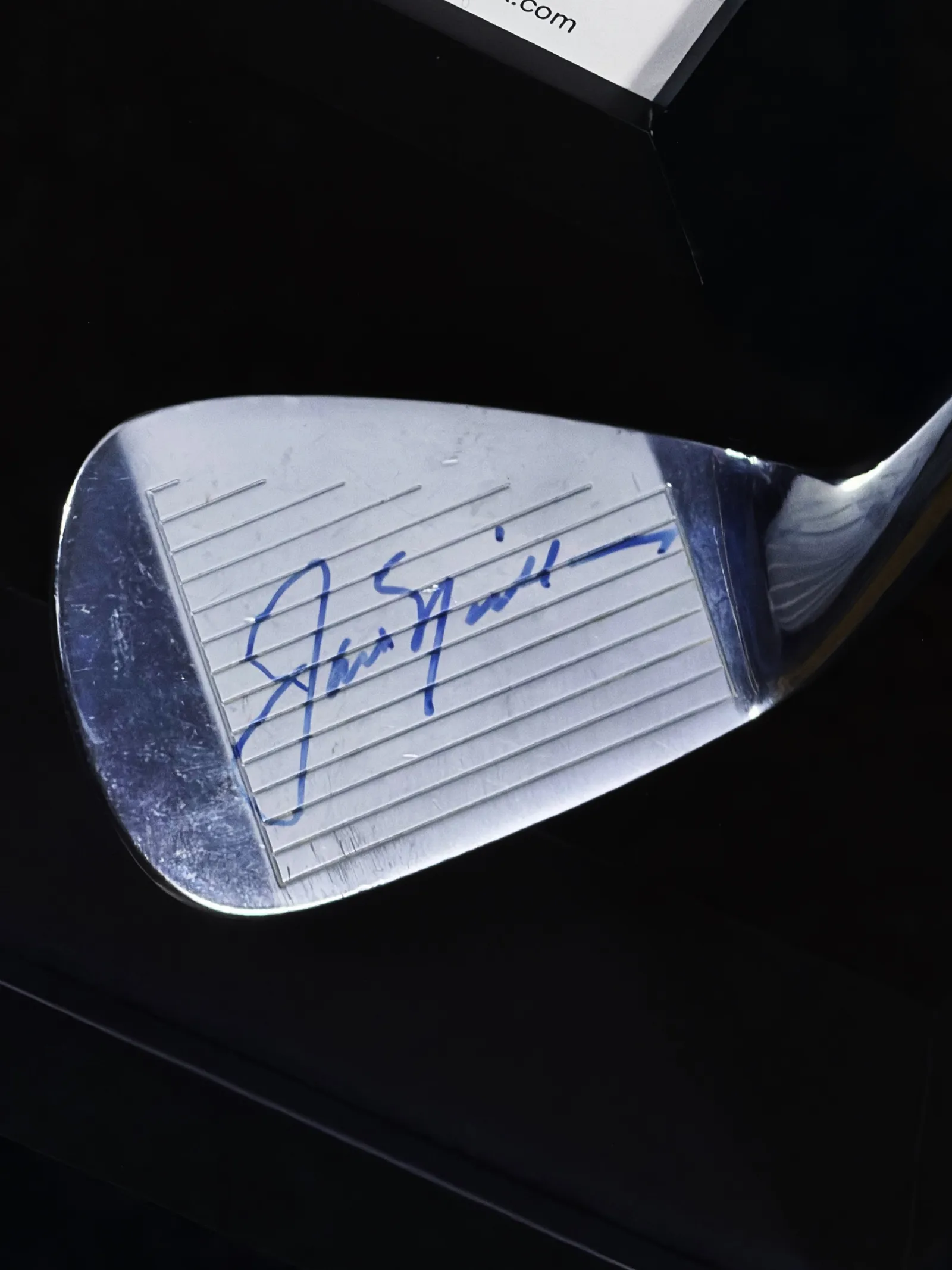 Jack Nicklaus – taco de golfe autografado (“The Golden Bear”), Jack Nicklaus