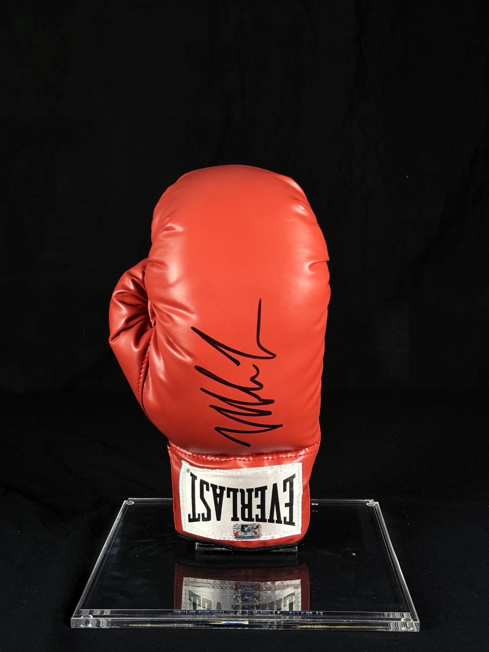 Mike Tyson autógrafo – luva de boxe Everlast, Mike Tyson