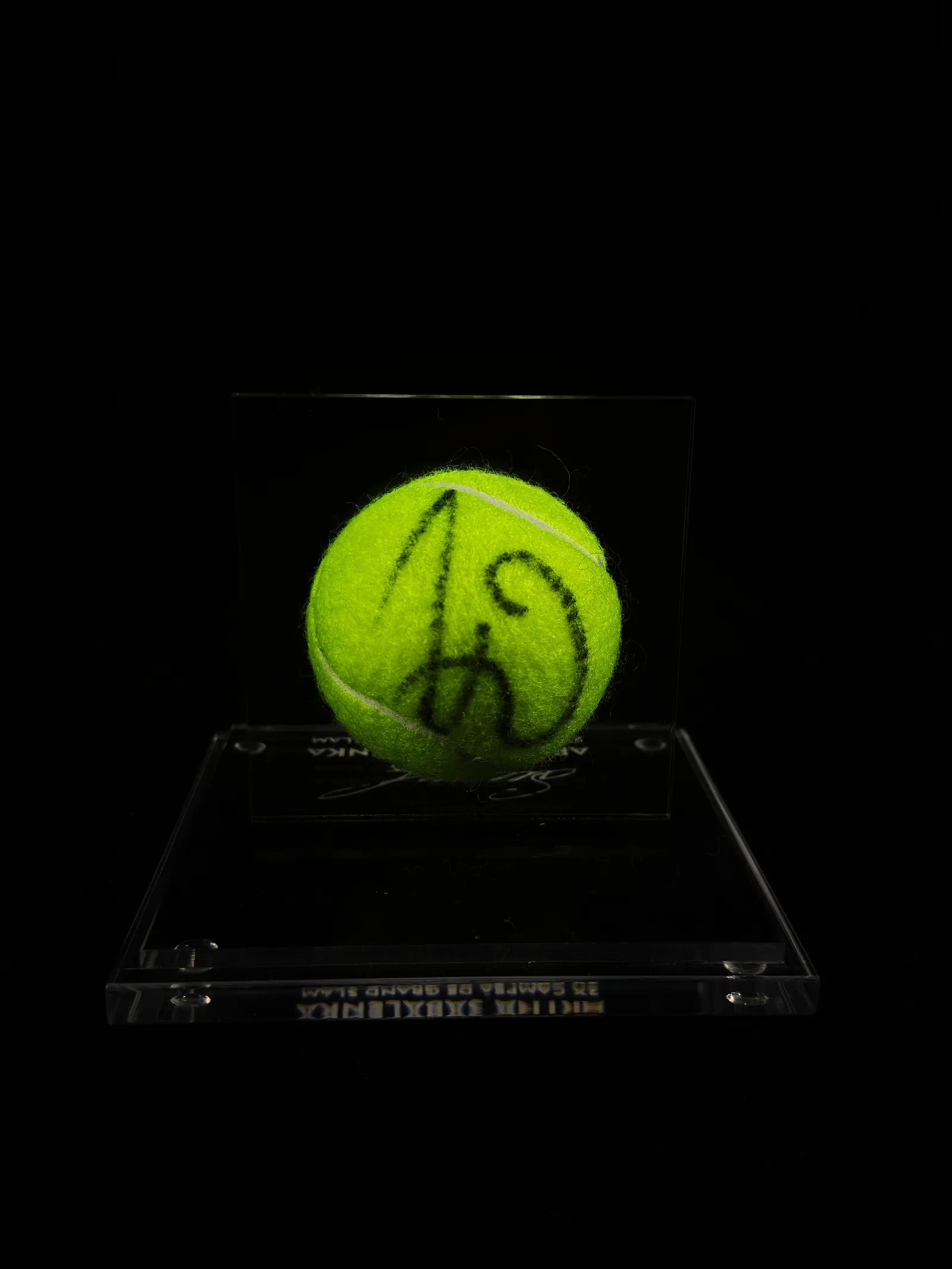 Rafael Nadal – bola de tênis autografada, Rafael Nadal