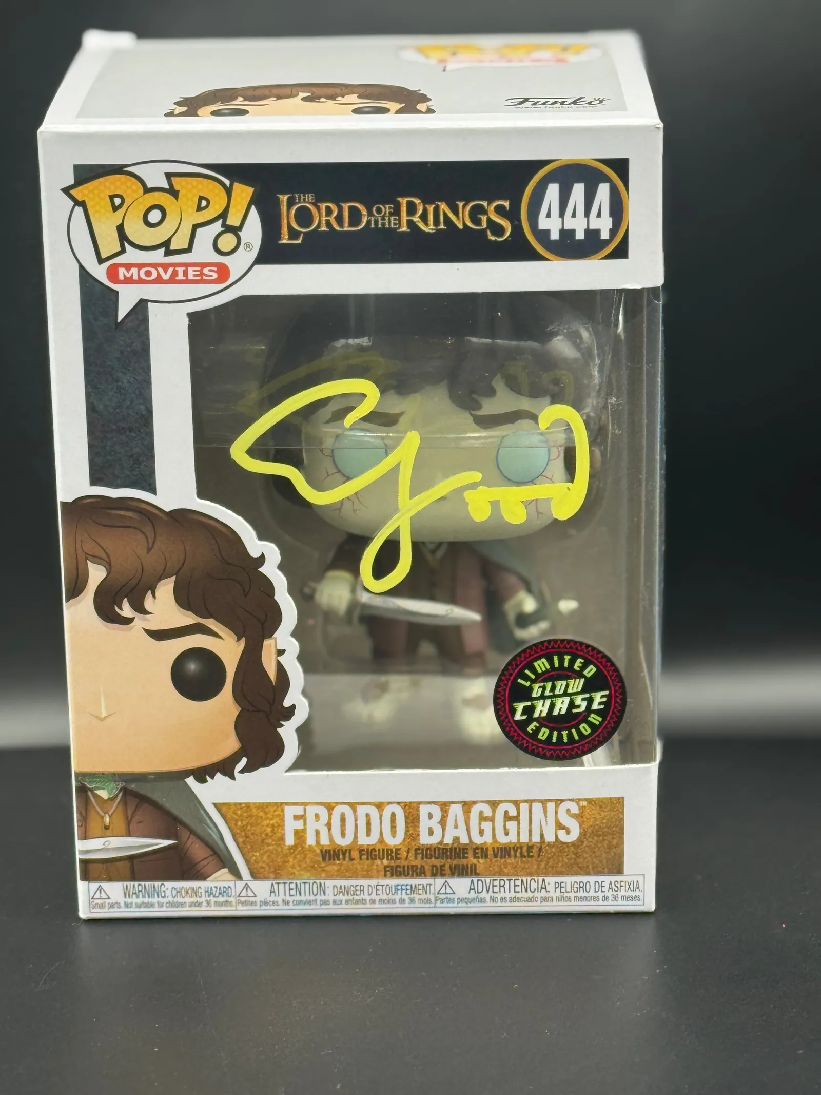 Frodo Baggins 444 Yellow, Elijah Wood